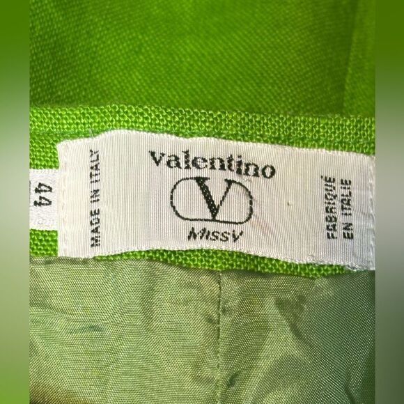 Vintage Valentino Boutique 70’s Green Midi Dress - Picture 9 of 15